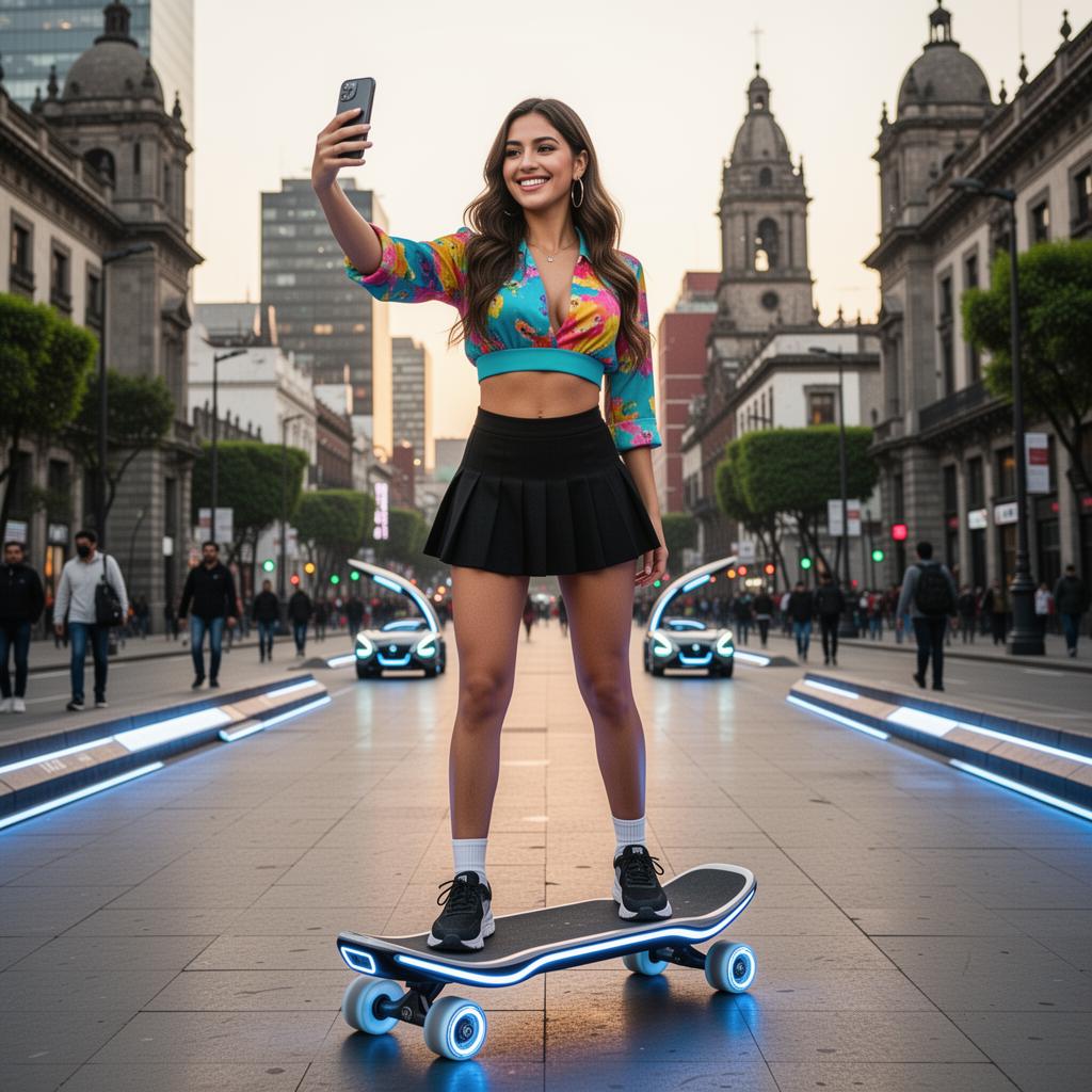 Lagunilla Digital ASI1 Generated Image Microtransportes en CDMX 2026